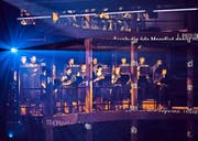 Szene aus der Produktion «Prometeo» im Luzerner Theater. (Bild: David Röthlisberger (Luzern, 9. September 2016))