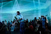 Nils Fischers Auftritt im Kunstmuseum anlässlich des ersten Wettbewerbs diesen Sommer. (Bild: Peter Fischli / Lucerne Festival)