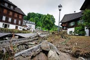 Das Unwetter vom 7. Juni 2015 forderte in Dierikon zwei Todesopfer. (Bild Corinne Glanzmann)