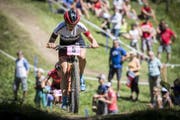 Alessandra Keller (Mountainbike, 20, Stans) (Bild: Gian Ehrenzeller / Keystone)
