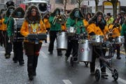 Laute Töne am Umzug in Küssnacht. (Bild: Stéphanie Weber / Neue LZ)