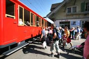 Ansturm auf die Rigi-Bahn. (Archivbild)