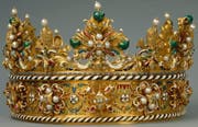 Votivkrone aus dem Jahr 1596. (Bild pd)