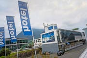 Mit dem Kauf der Thepra AG kamen die VBL auch in den Besitz des Hotels Stans-Süd. Bild: Roger Grütter (Stans, 7. Oktober 2016)