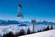 Die Luftseilbahn von Weggis auf Rigi-Kaltbad muss ersetzt werden. (Bild PD)