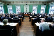 Ein Blick in den Zuger Kantonsrat. (Bild: Archiv Neue ZZ)
