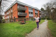 Das Kinderheim Titlisblick am Wesemlinring in Luzern. (Bild Manuela Jans/Neue LZ)