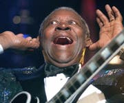 ...B. B. King (hier 1998) war Stammgast. (Bild: Keystone)