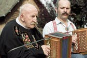 Rees Gwerder einen Tag vor seinem 85. Geburtstag - Aufnahme vom 29. Juli 1996. (Bild: Keystone)
