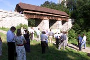 Die Rotbach-Brücke in Rothenburg. (Archivbild LZ)