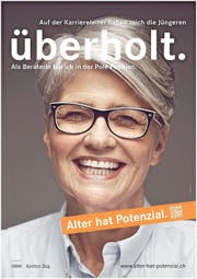 Diese beiden Plakate der Kampagne werden ab Anfang Oktober im Kanton zu sehen sein. (Bild: PD)
