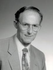 Anton Vonarburg, Vater von Peter Vonarburg. Er führte die Firma Vonarburg in vierter Generation. (Bild: zvg.)