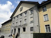 Der Eingang des Bezirksgerichts Zürich (Bild: Keystone)