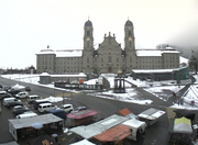 Screenshot Webcam Einsiedeln, 6. November 2017, 13.20 Uhr (Bild: Screenshot Webcam / Bezirk Einsiedeln (Einsiedeln, 6. November 2017))