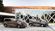 Der neue Toyota Proace Verso ist als Nutz- und Personenfahrzeug erhältlich. Als Van bietet er Platz für bis zu acht Passagiere.PD