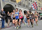 Freut sich auf den Luzerner Stadtlauf: Maja Neuenschwander (vorne). (Bild: Michael Buholzer / swiss-image.ch)