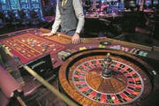 Ein Roulette-Tisch im Luzerner Grand Casino. (Bild: Boris Bürgisser Luzern, 2. Februar 2017)