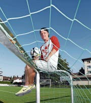 «Ich würde sogar dafür bezahlen, um in diesem Verein spielen zu dürfen», sagt Dave Boog. (Bild: Werner Schelbert (Unterägeri, 31. August 2017))