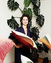 Claudia Caviezel lässt sich für ihr Textildesign auch vom Alltag inspirieren. (Bild: Basil Stücheli/PD)