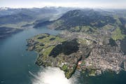 Dieser See könnte auch eine Heizung oder eine Kühlung sein. (Bild: Keystone)