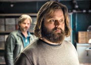 Szene aus dem heutigen «Tatort» (SRF 1, 20.05 Uhr) mit Mehrfach- mörder Simon Amstad, gespielt von Antoine Monot, Jr. (Bild Boris Bürgisser)