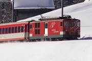 Die Züge der Matterhorn-Gotthard-Bahn verkehren wieder nach Fahrplan. (Bild: PD)