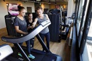 Der Indigo Fitness Club ist seit gut einem Jahr geöffnet und spürt aktuell keinen grossen Konkurrenzkampf. Bild: Werner Schelbert (Zug, 1. Oktober 2015)