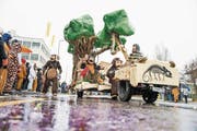Dem Dschungelbuch wurde von der Gruppe Conversio Leben eingehaucht. (Bild: Roger Grütter (Littau, 11. Februar 2018))