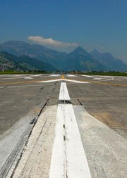 Piste auf dem Flugplatz Buochs. (Archivbild NZ)