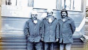 1986 arbeitete Kuznetsov (links) am Tschernobyl-Sarkophag. (Bild: PD)