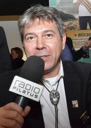 Übte sich hier Roger Geri als neuer Moderator von Radio Pilatus? (Bild: su)