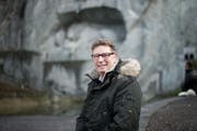 René Koller (55) beim Löwendenkmal in Luzern. Er wird ab März neuer Direktor der Sörenberg Bergbahnen AG. (Bild Corinne Glanzmann)