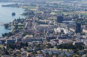 Blick auf die Stadt Zug. (Bild: Stefan Kaiser)