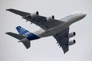 In einem Airbus A380 könnten mit Hilfe der Technologie der Hochschule Luzern rund eine Tonne Gewicht eingespart werden. (Bild: AP/Francois Mori)