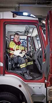 Pascale Gazzo (47), Offizierin und Dienstgruppenchefin bei der Berufsfeuerwehr der Stadt Luzern. (Bild: Pius Amrein (7. Juni 2017))