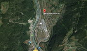 Ans KW Bristen AG wird ein Generator geliefert. (Bild: googlemaps)