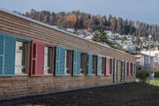 Blick aufs Asylzentrum Grosshof. (Bild: Nadia Schärli, Kriens, 24. November 2017)
