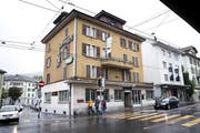 Das Haus an der Luzernerstrasse 22 in Kriens. Hier sollen Ende August Schüsse abgegeben worden sein. (Bild Manuela Jans)