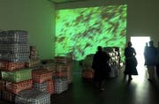 Ausstellung im KKL Luzern im Jahr 2001 von Bessie Nager. (Bild Peter Appius/Neue LZ)
