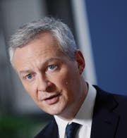 Der französische Finanz- und Wirtschaftsminister Bruno Le Maire. (Bild: François Mori/AP (Paris, 12. Januar 2018))