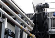Die Biogas-Anlage in Inwil. (Bild Boris Bürgisser/Neue LZ)