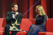 Marco Lehmann im Gespräch mit Moderatorin Christa Rigozzi (Bild: Die Mobiliar)