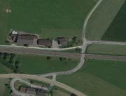 Die Unterführung Unterwalden erhält die weltweit erste Eisenbahnbrücke aus einem neuartigen Baustmaterial. (Bild: Google Maps)
