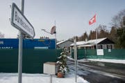 Die vier Asylbewerber blieben bei der Eingangskontolle in die Bundesasylunterkunft Gubel hängen. (Archivbild Maria Schmid/Neue ZZ)