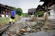 Das schwere Unwetter im Juni 2015 forderte in Dierikon zwei Todesopfer. (Bild Corinne Glanzmann)