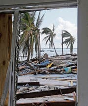 Extremereignisse wie Hurrikans rücken den Klimawandel ins Bewusstsein. (Bild: Alan Diaz/AP (Big Pine Key/Florida, 13. September 2017))