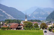 Die Pfarrkirche in Alpnach. (Bild: Robert Hess / OZ)