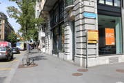 An der Ecke Hirschmattstrasse/Frankenstrasse entsteht ein neuer Coop in Luzern. (Bild: Stefanie Nopper (28.09.2017, Luzern))