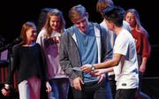 Das Theater erzählt aus dem Schulalltag. (Bild: Werner Schelbert (Zug, 16. November 2017))
