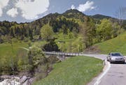 Die Chrutacherbrücke führt über die Waldemme. (Bild: Google Maps)